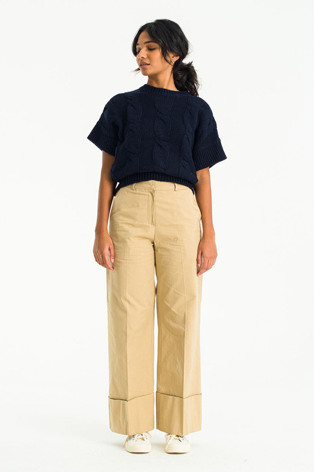 Fold Up Chino, Beige