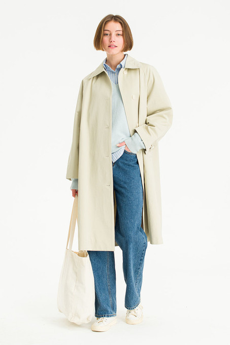 ジャケット・アウター ovy Euro Military Nylon Over Coat beige Euro Military Nylon Over Coat (beige) | OVY