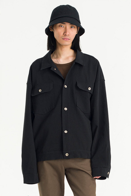 PURE SQUARE(pure2) NYLON BOXY JACKET 〈1〉 PURE SQUARE(pure2) NYLON BOXY JACKET 〈1〉