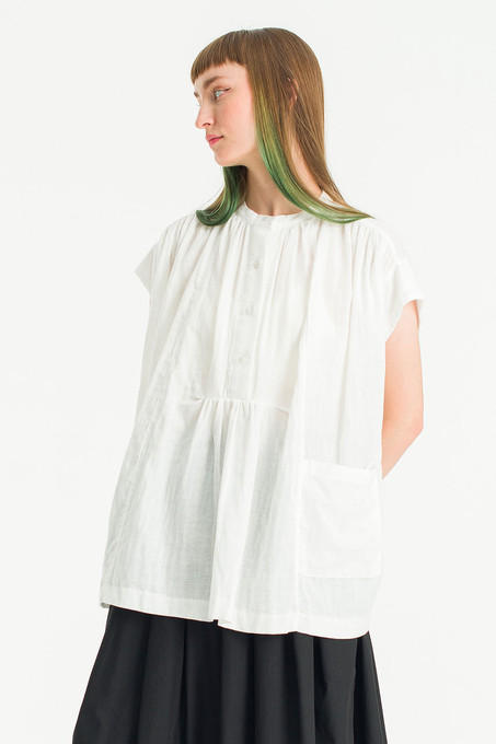 新作 完売色 新品未使用 papier Holic Blouse / White papier Holic Blouse ホワイト 新品未使用