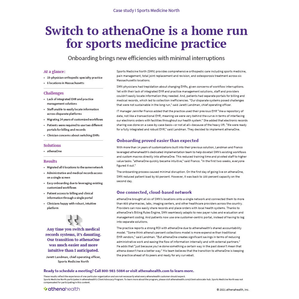 Sports Medicine North Case Study Pack Quantity 50 (Value 115.00)