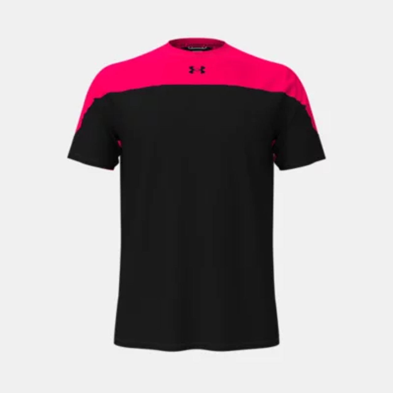 Under Armour Foundation Men's Tennis T-Shirt - Black/Red