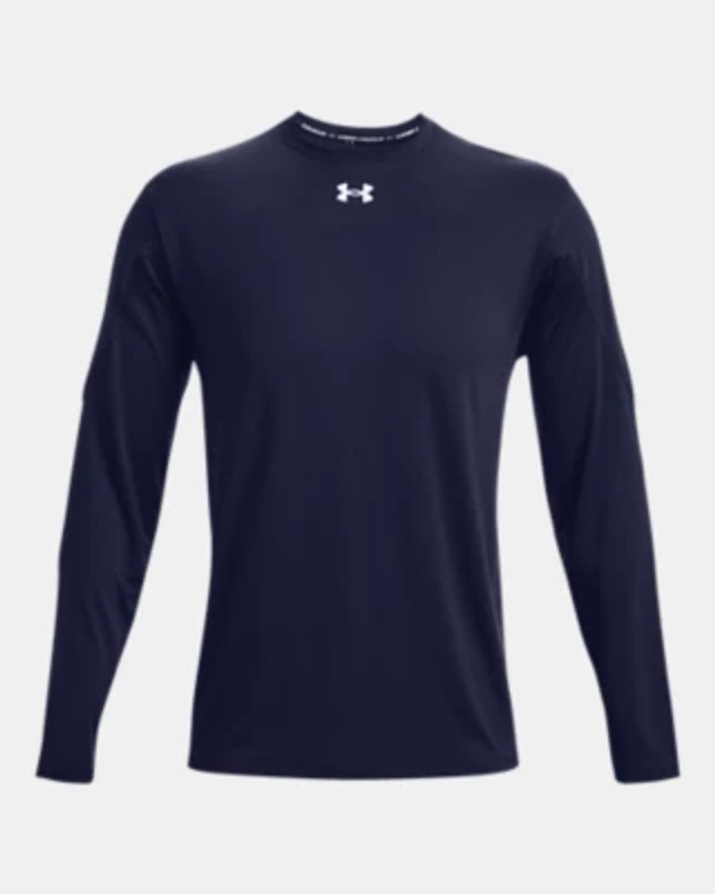 Worcester Red Sox Under Armour Navy Youth Speck Sleeve Crew LG