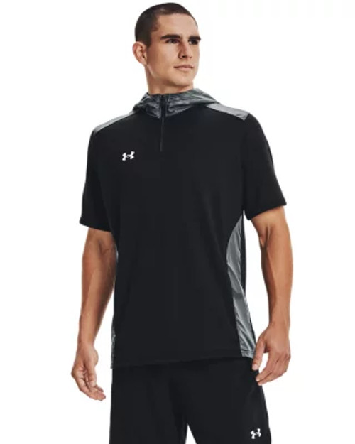 under armour command short sleeve hoodie