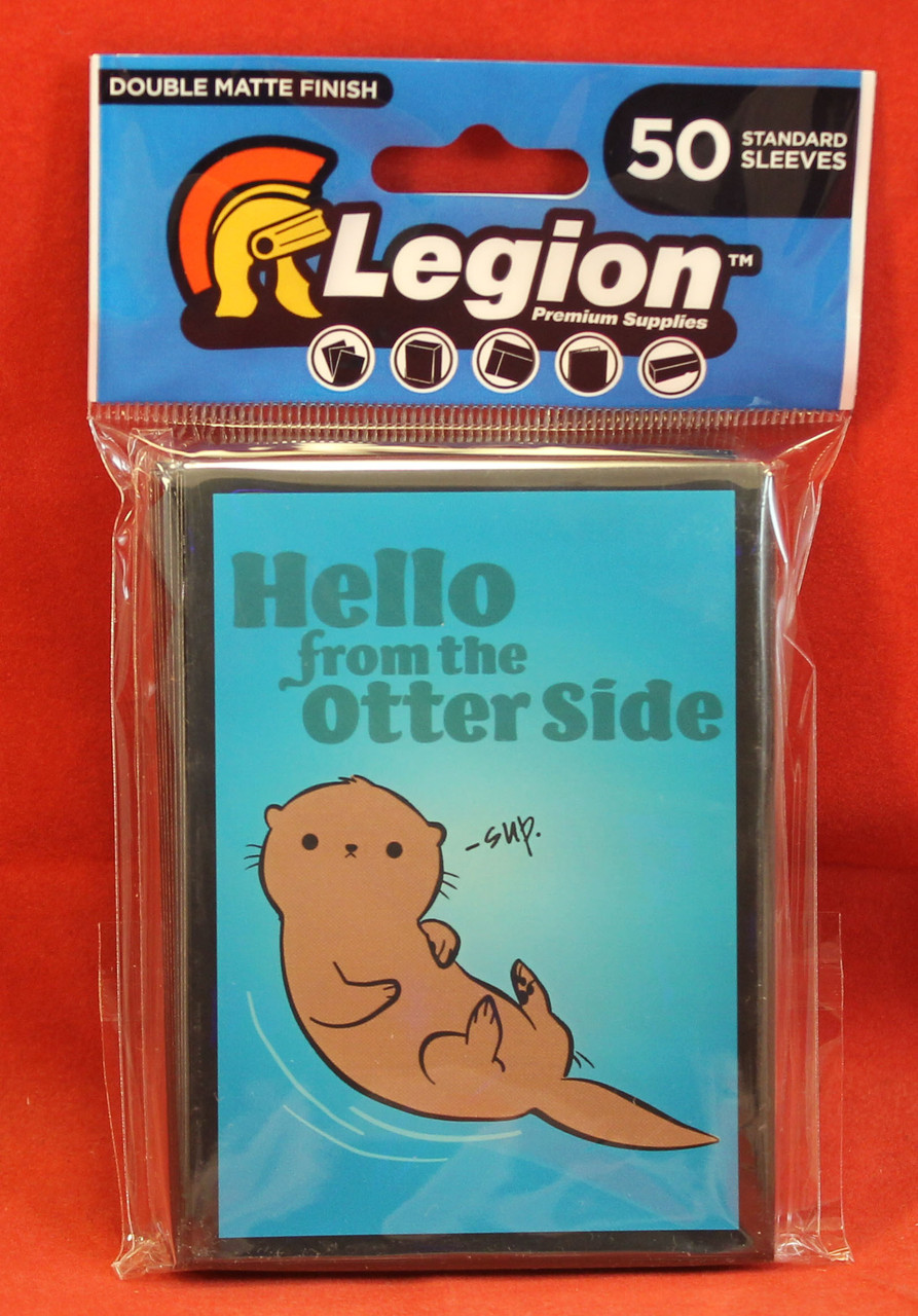 Legion 50 MTG Standard Card Sleeves Deck Protector - Otter Side
