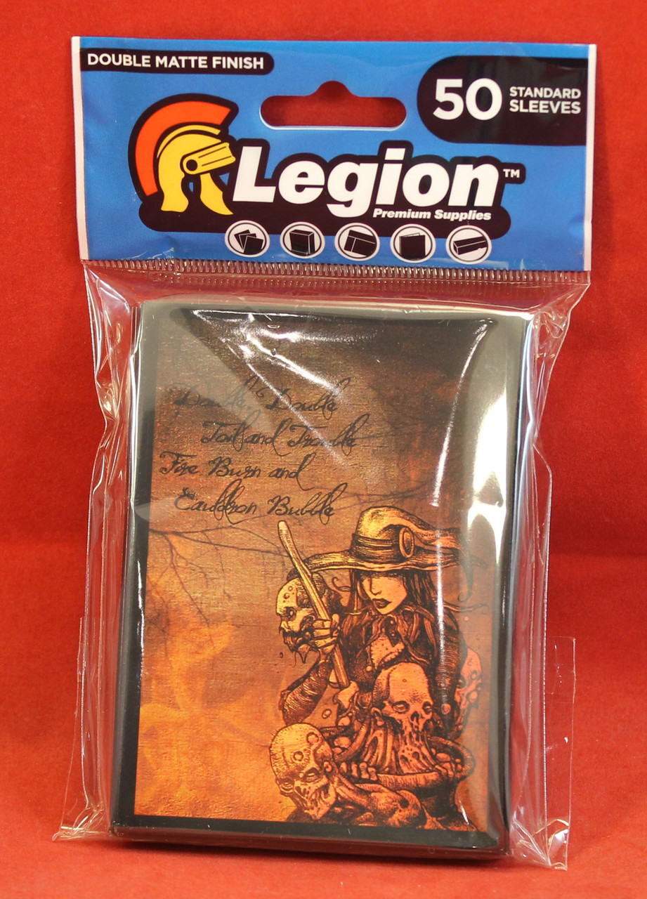 Legion 50 MTG Standard Card Sleeves Deck Protector - Cauldron