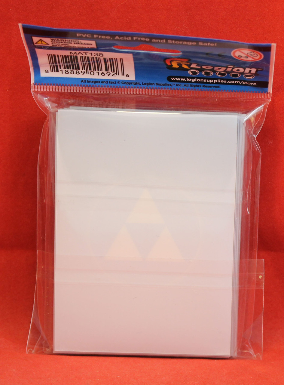 Legion 50 MTG Standard Card Sleeves Deck Protector - Iconic Tri-Force