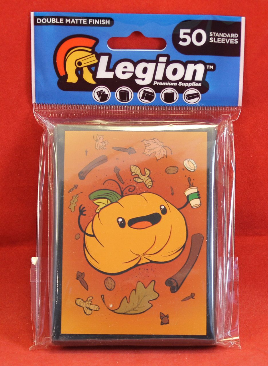 Legion 50 MTG Standard Card Sleeves Deck Protector - Pumpkin Spice