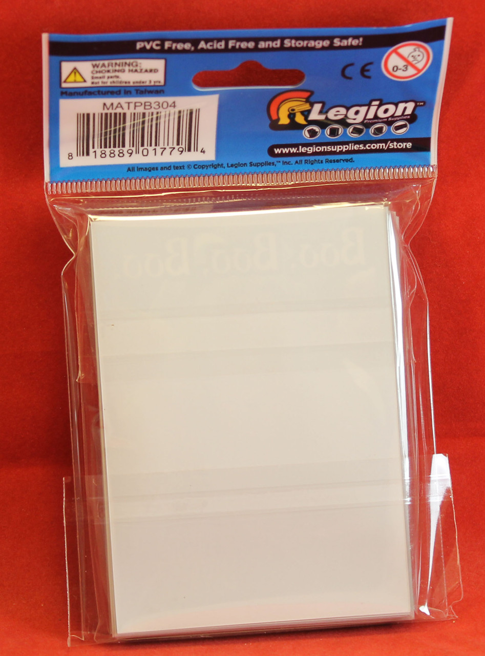 Legion 50 Count MTG Standard Card Sleeves  Iconic Gear Design, Matte  Finish, Deck Protector Sleeves