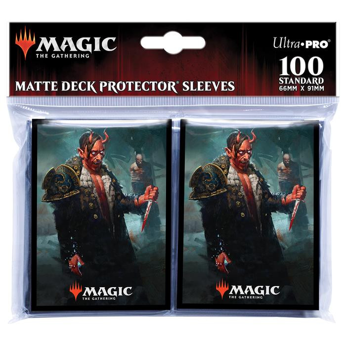 Ultra Pro 100 MTG Standard Card Sleeves Kaldheim Tibalt