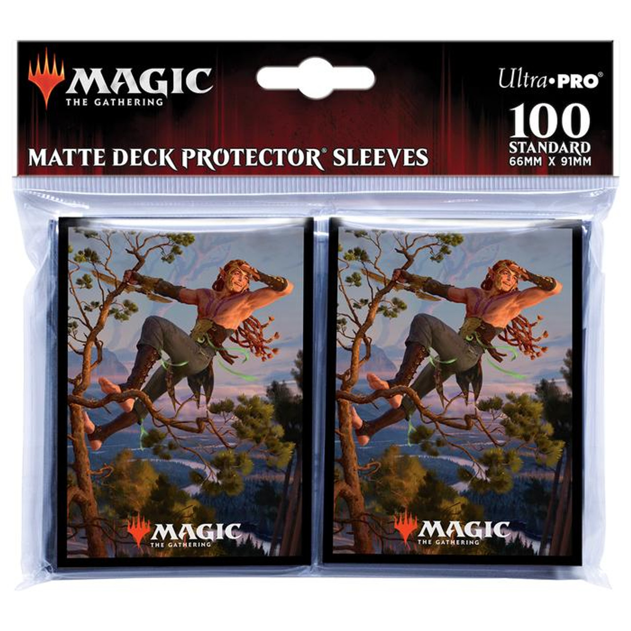 Ultra Pro - Sleeves - Standard x100 - Dos Magic The Gathering - Jouet Péi