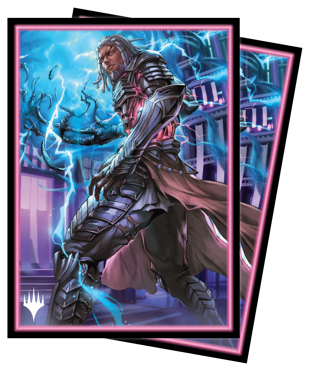 Ultra Pro 100 MTG Standard Card Sleeves Tezzeret Kamigawa Neon - MTG Sleeves