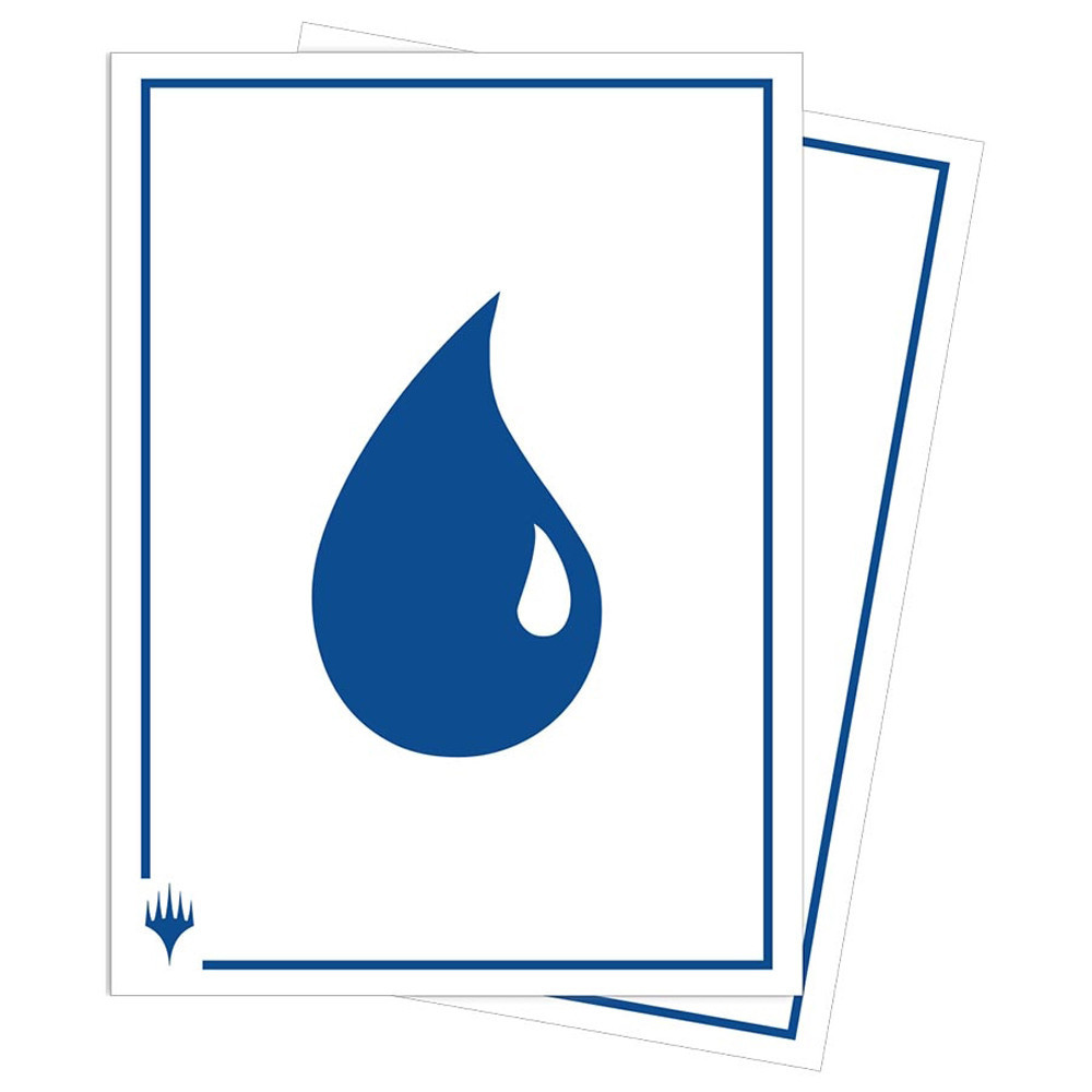 Ultra Pro APEX 105 MTG Standard Card Sleeves Mana 8 Island Blue