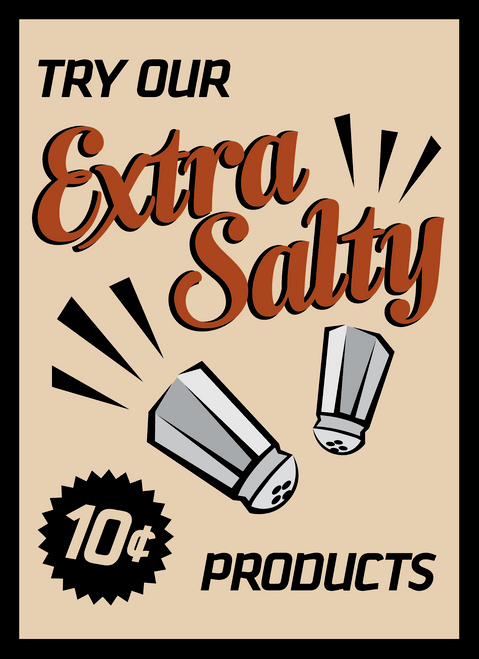 Legion 50 MTG Standard Card Sleeves Deck Protector - Extra Salty