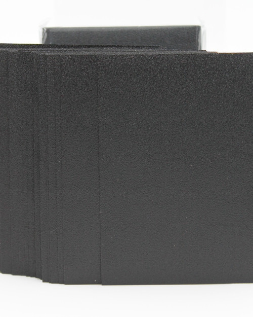 100 MTG Standard Card Sleeves to Protect your Deck - Solid Core Black ...