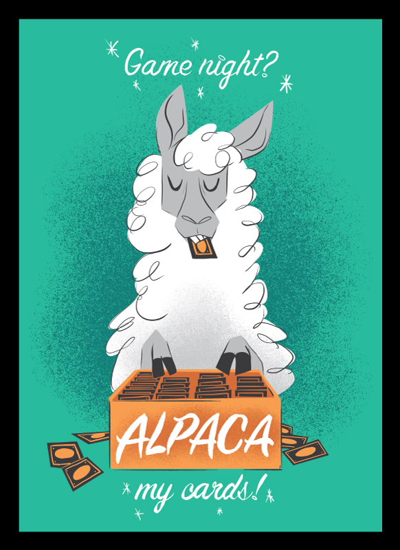 Legion 50 MTG Standard Card Sleeves Deck Protector - Alpaca - MTG Sleeves