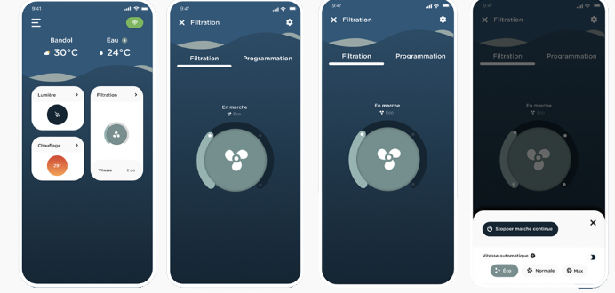 Controler la filtration de sa piscine depuis son téléphone