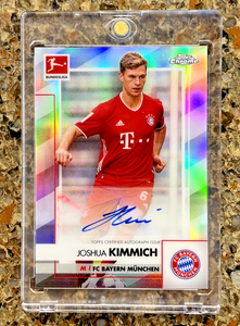 Joshua Kimmich 2021 Topps Chrome Bundesliga Refractor AUTOGRAPH Gem Mint Rare SP
