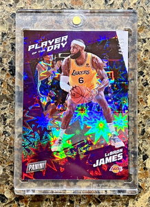 LeBron James 2021 Panini NBA Player of the Day KABOOM 49/99 Rare Lakers Mint SSP