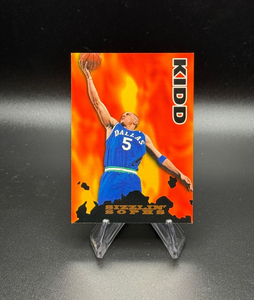 1995-96 NBA Hoops #202 Jason Kidd Sizzlin' Sophs NBA HOF 2nd Year NM 1995-96 NBA Hoops #202 Jason Kidd Sizzlin' Sophs NBA HOF 2nd Year NM