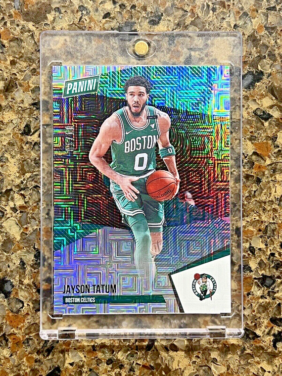 Jayson Tatum 2021 Panini The National Escher Squares 1/10 Celtics Super Rare SSP