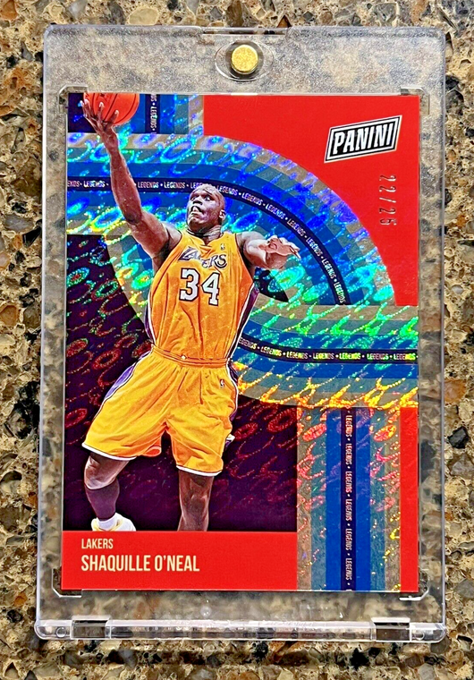 Shaquille ONeal 2021 Panini The National Legends Diskettes 22/25 Gem Mint SSP