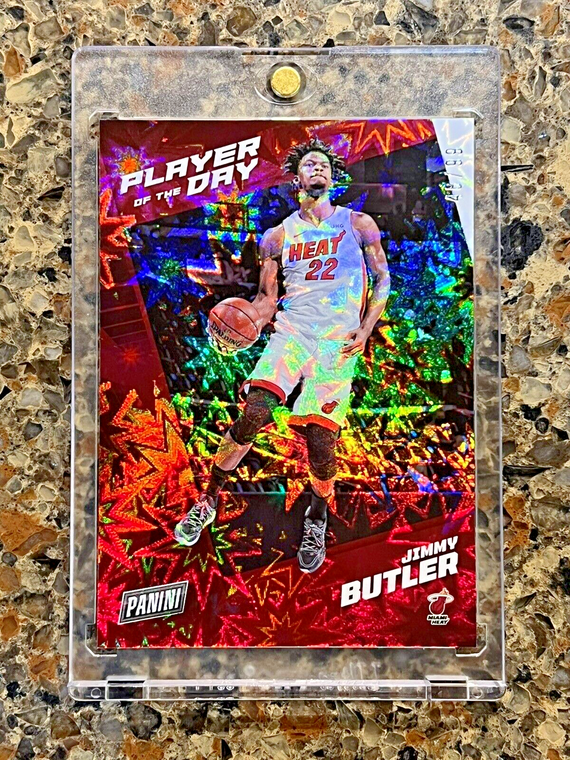 Jimmy Butler 2021 Panini NBA Player of the Day KABOOM 48/99 Rare Gem Mint SSP