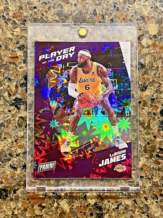  LeBron James 2021 Panini Player of the Day KABOOM - #92/99 - REDEMPTION! 