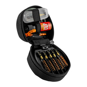 Product image of Otis Technology Tactical Cleaning Kit - Portable Universal Gun Cleaning Kit  shown with kit open