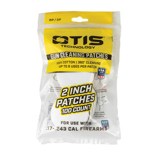 Product image of Otis Technology 2" small caliber patches for Gun Cleaning