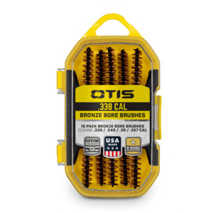 Product image of Otis Technology .35 caliber Bronze Bore Brushes 10 Pack for Gun Cleaning