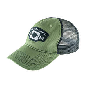 Top view of Otis Technology 'Smart Gun Care' Hat OD Green/Black 2026