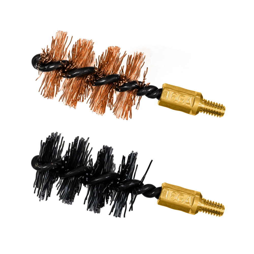 16 ga Bore Brush 2 Pack (1 nylon/1 bronze) Otis Technology