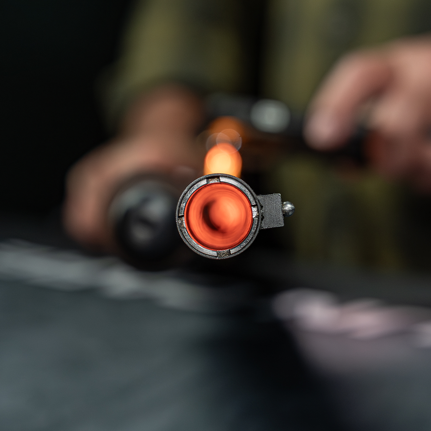 Product detail of Otis Technology Bore Reflector+ being used as a bore reflector/illuminator