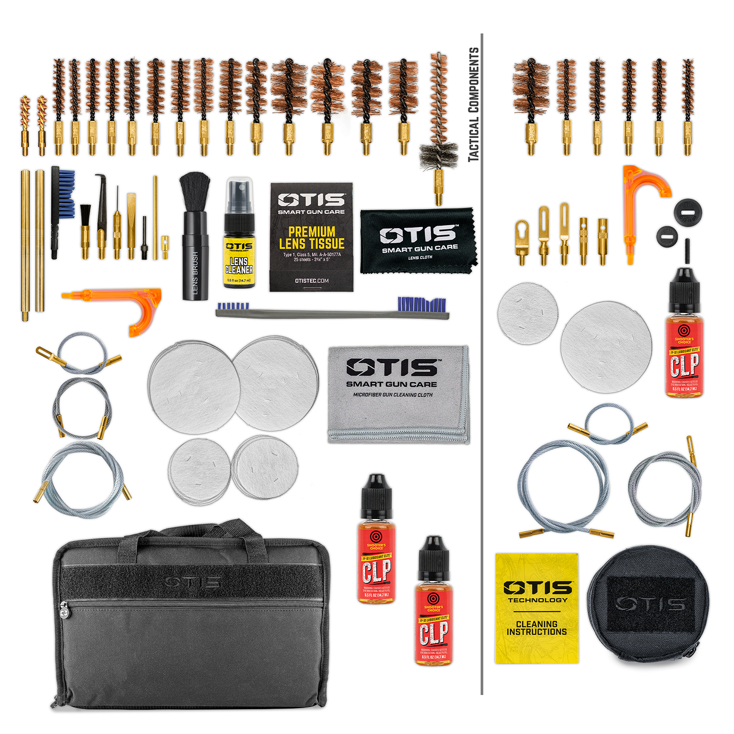 The Otis Elite Universal Gun Cleaning Kit w/ Optics Care | Made in