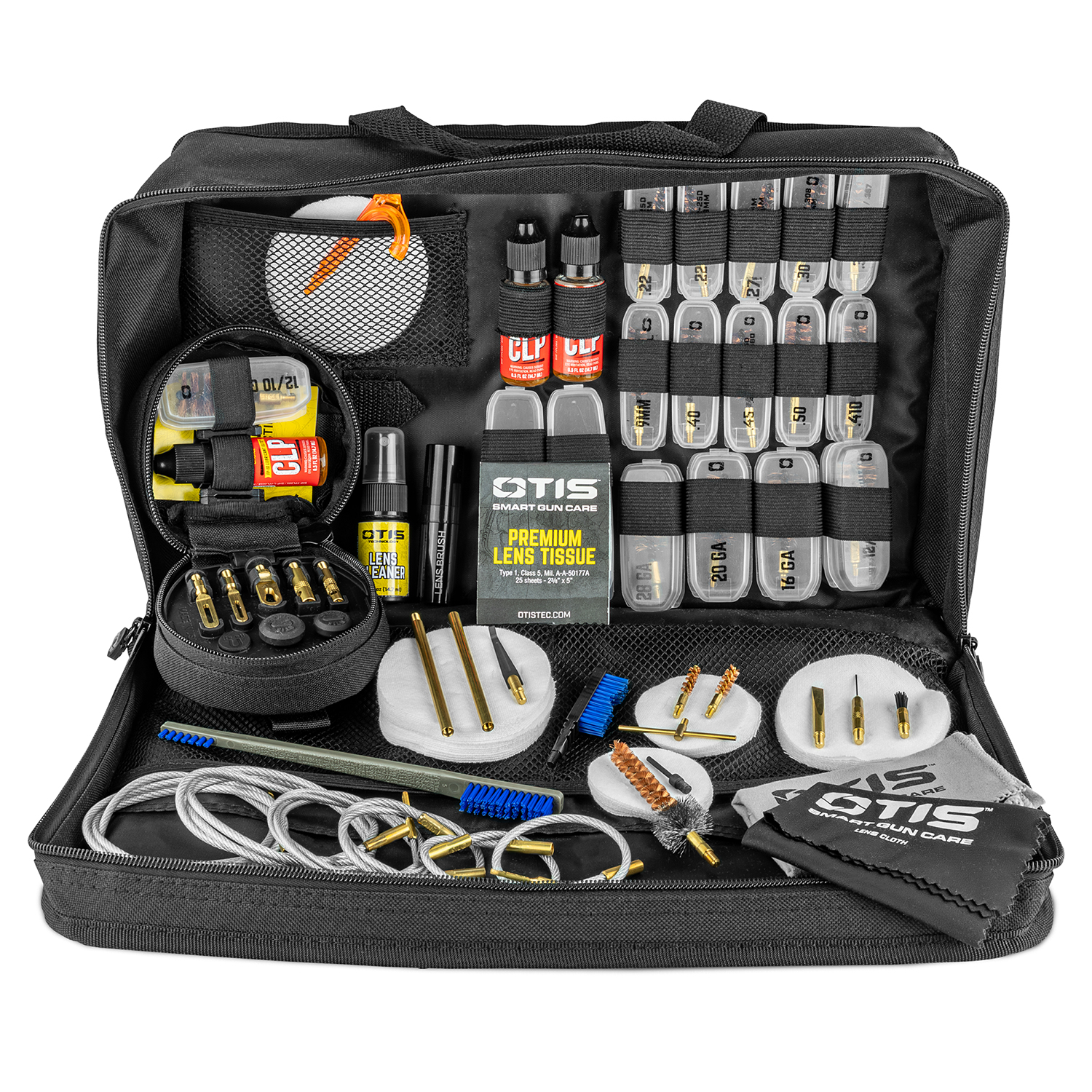 The Otis Elite Universal Gun Cleaning Kit w/ Optics Care | Made in