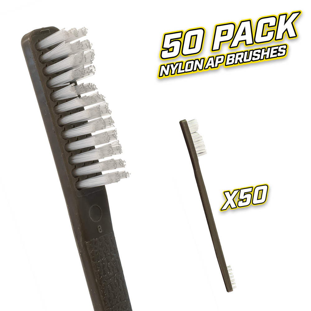 AA Brass Cleaning Brush w/ Nylon Handle (Ea.) - All Tire Supply