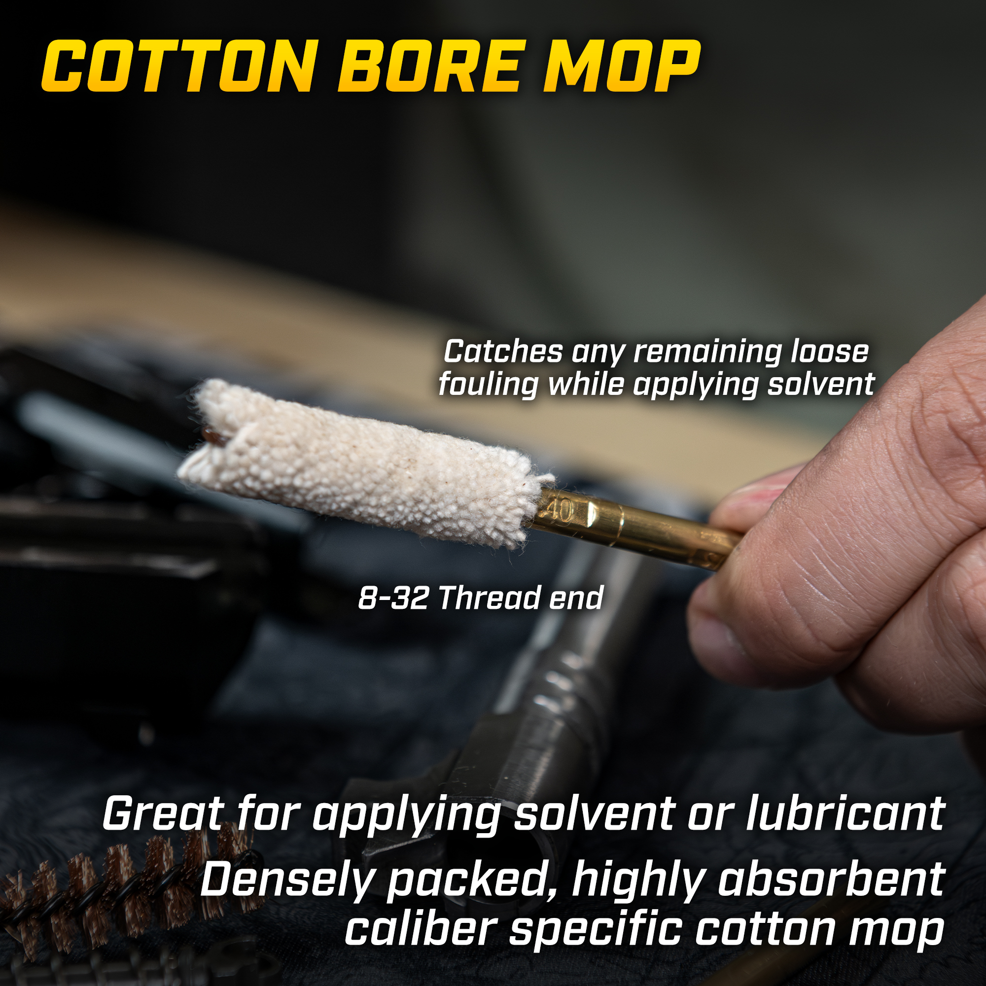 .40 Caliber/10mm Pistol Cleaning Kit