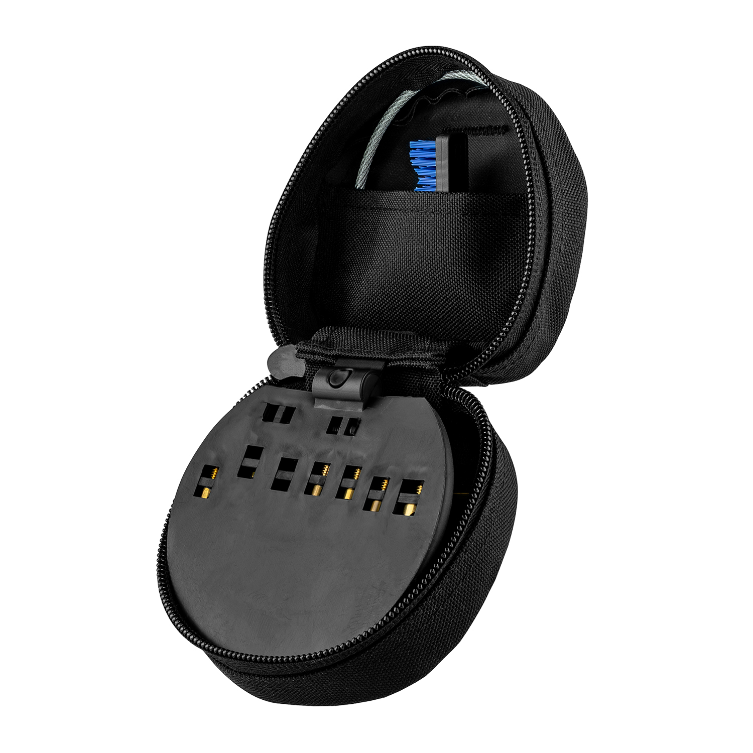 Product image of Otis Technology .45 Cal Pistol Cleaning Kit  facing left open