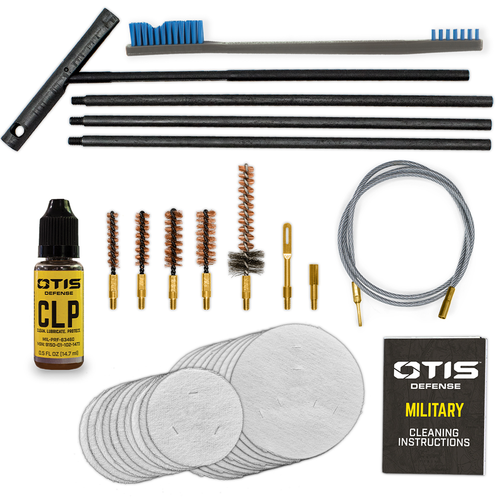 Warrior Series Basic Weapons Cleaning Kit - Otis Technology
