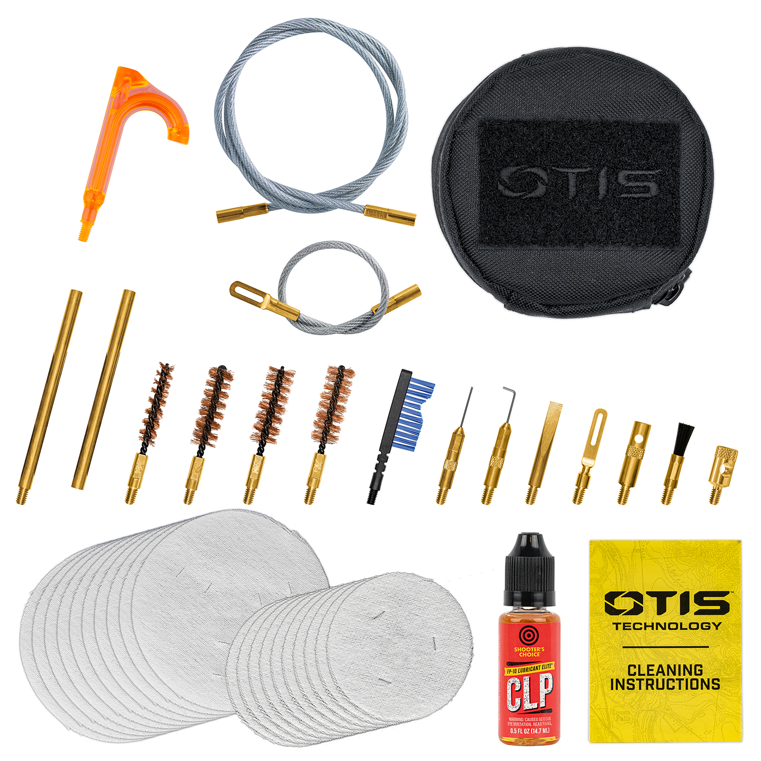 Product image of Otis Technology  LE Rifle/Pistol Cleaning Kit components