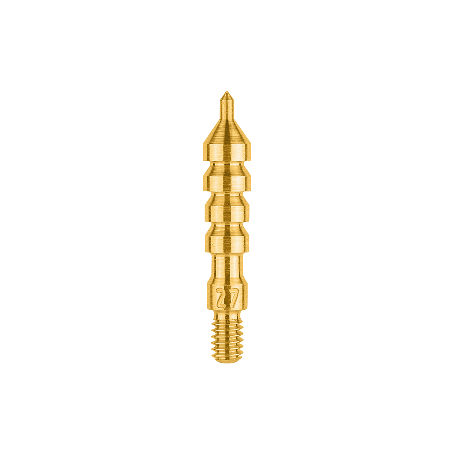 Product image of Otis .270 Caliber  Pierce Point Jag for solid rod gun cleaning
