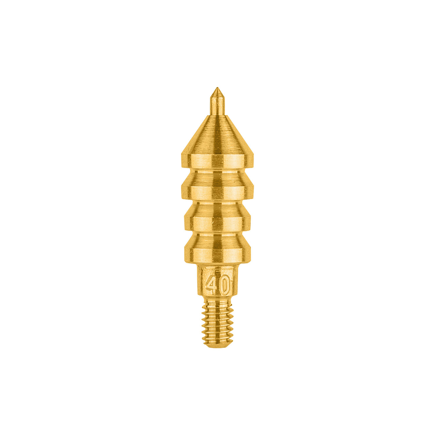 Product image of Otis .40 Caliber Pierce Point Jag for solid rod gun cleaning