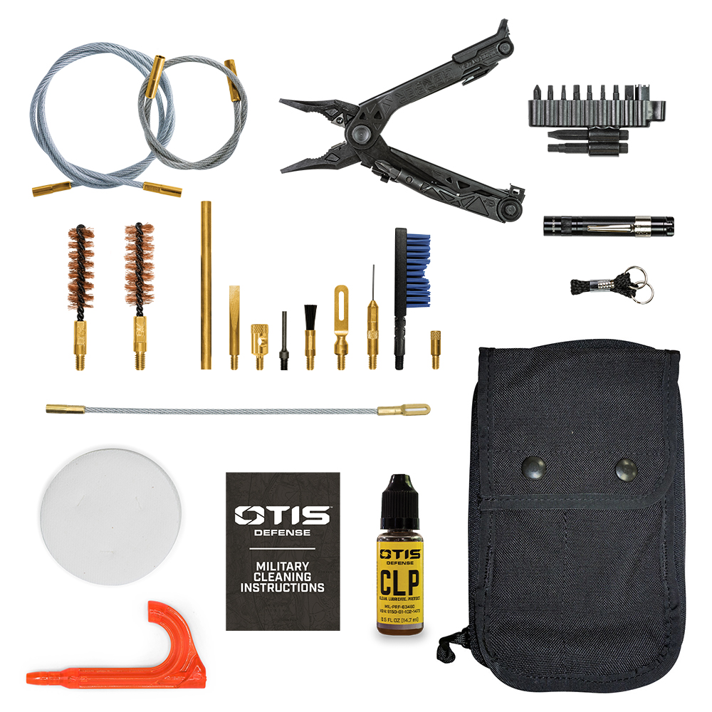 Product image of Otis Technology WEAPONS CLEANING TOOK KIT-PISTOL/SUB-GUN kit contents