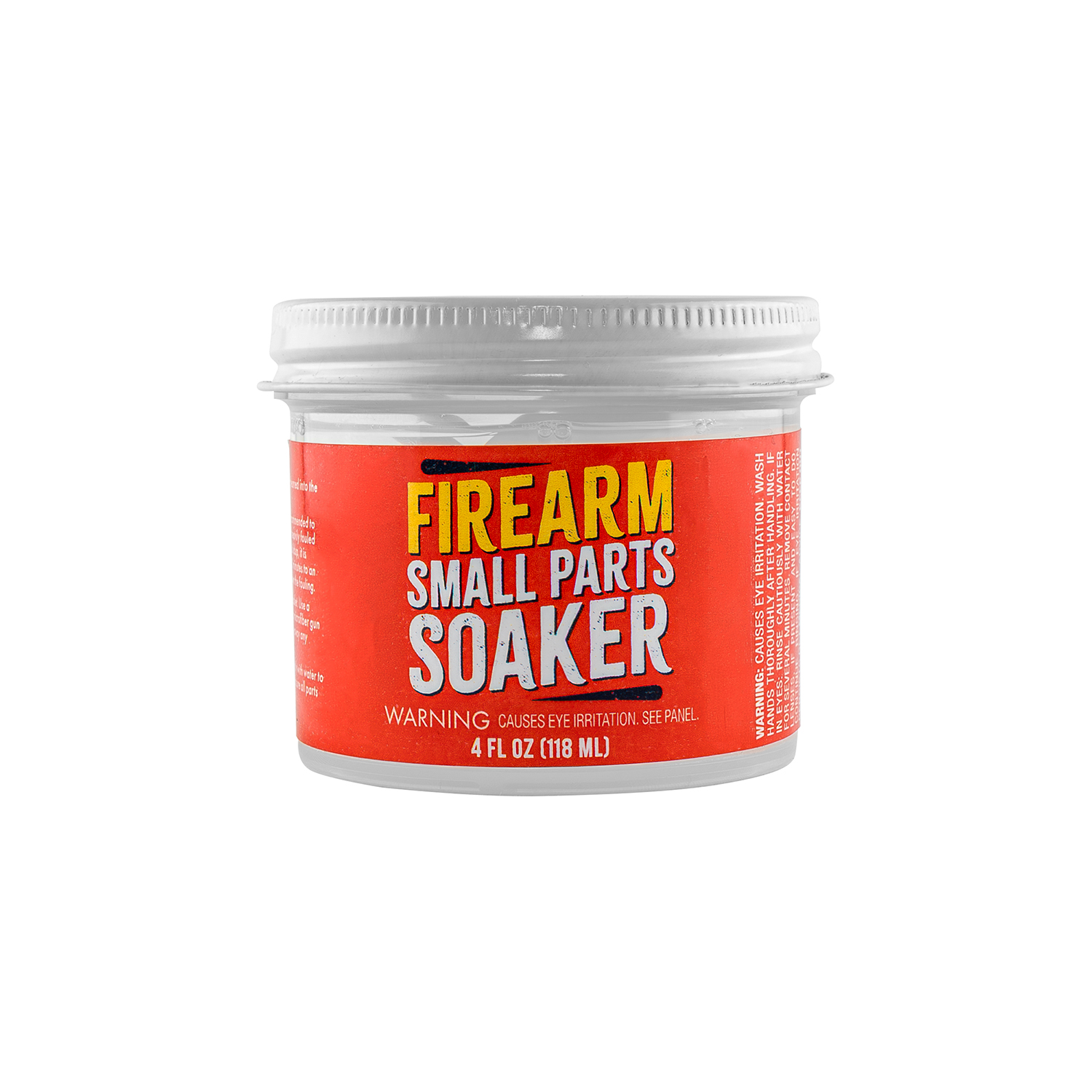 Product image of Shooter's Choice Firearm Small Parts Soaker 4oz front view