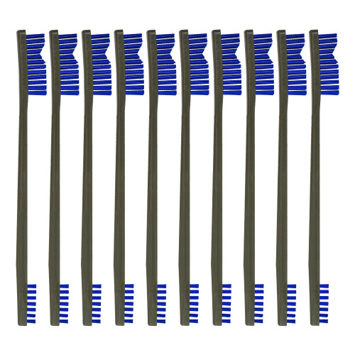 Otis Technology | 10 Pack Blue Nylon AP Brushes | Smart Gun Care