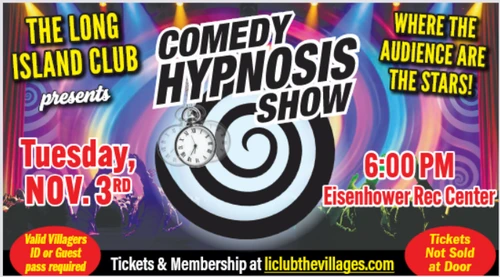 Comedy Hypnosis Show Nov 3rd Guest 