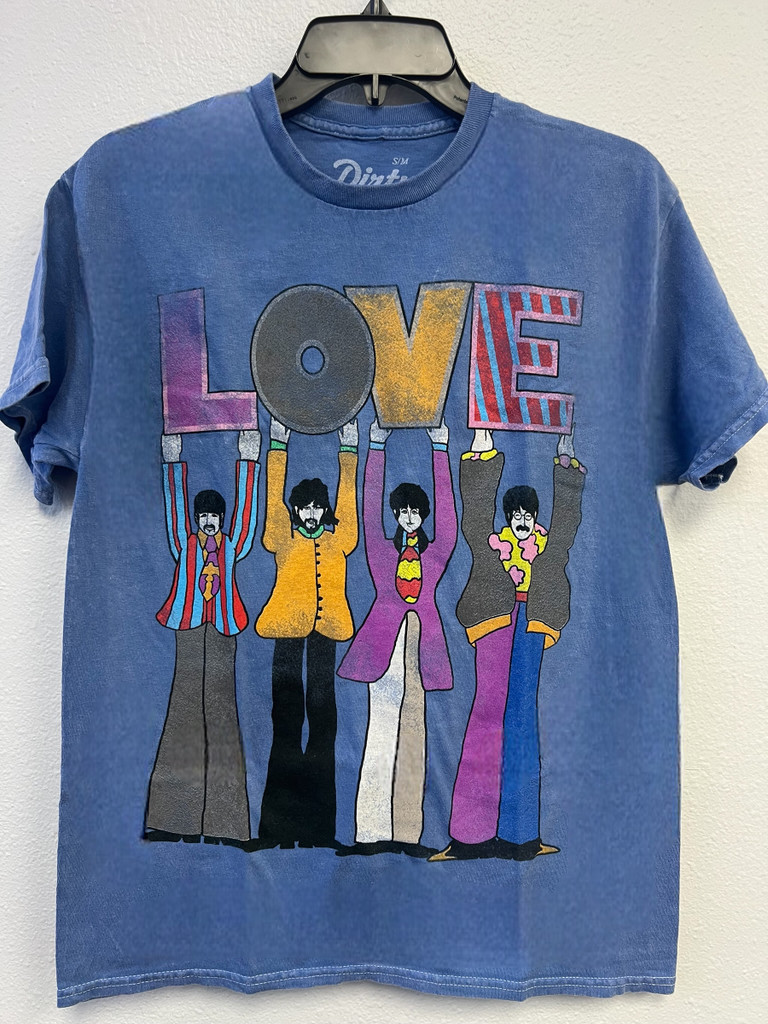 Yellow Submarine Love Spelled Out Unisex Tee