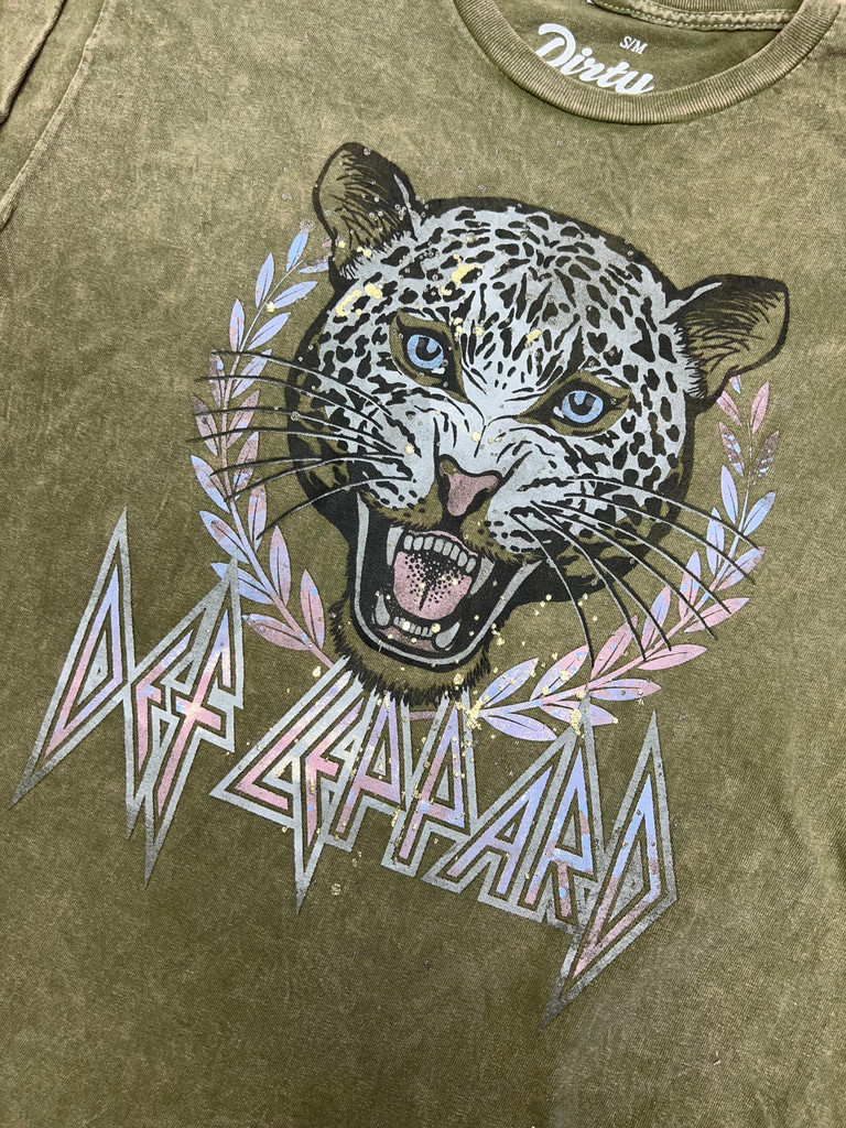 Def Leppard Hood Unisex Tee w/Foil Accents