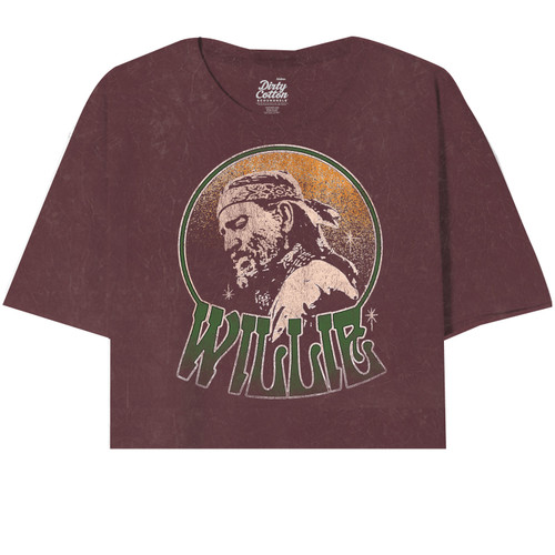 Willie Nelson Headband Unisex Cut Hem Tee